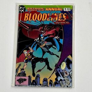 DC Comics 1993 Annual Bloodlines Outbreak Batman Shadow of the Bat #1 Comic Book